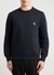 Navy cotton sweatshirt - PAUL SMITH