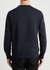 Navy cotton sweatshirt - PAUL SMITH