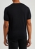 Belden navy wool-blend T-shirt - John Smedley