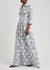 Valerie floral-print linen-blend maxi dress - EVI GRINTELA