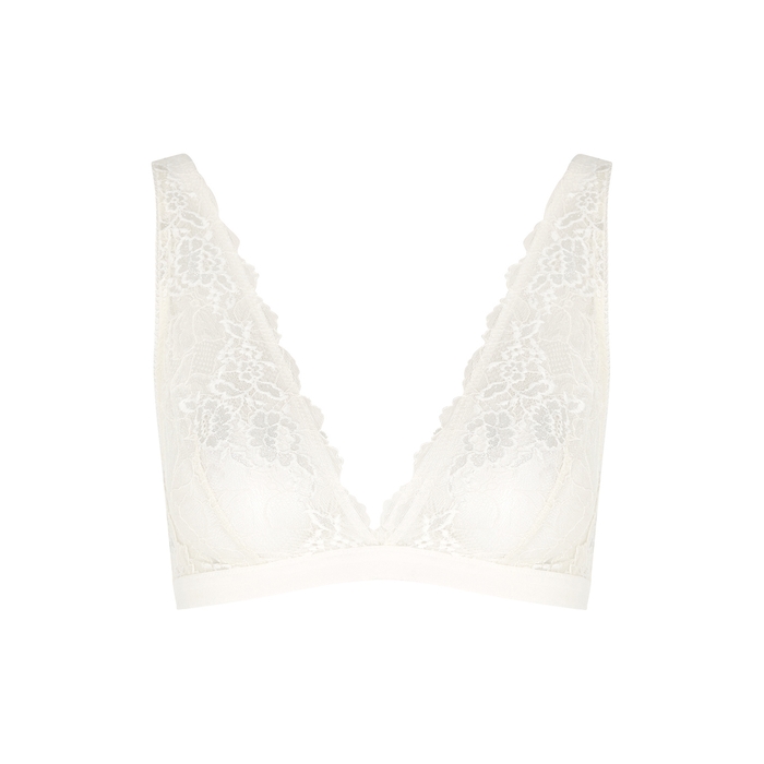 Wacoal Lace Perfection Ivory Soft-cup Bra | ModeSens