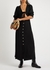 String Of Hearts black cut-out maxi dress - Free People