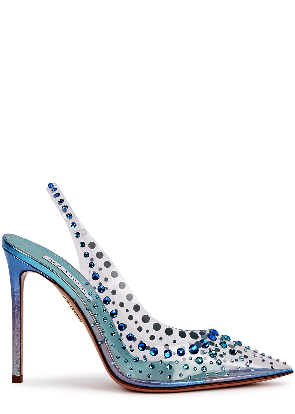 Starburst 105 embellished PVC slingback pumps Harvey Nichols Women Shoes High Heels Heels Heeled Pumps 