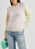 Zinnie colour-block knitted jumper - Stine Goya
