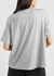 Grey mélange jersey T-shirt - EILEEN FISHER