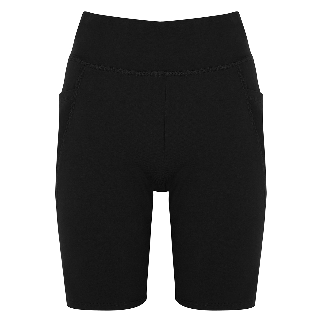 Eileen Fisher Black Stretch-cotton Cycling Shorts - L