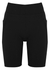 Black stretch-cotton cycling shorts - EILEEN FISHER