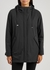 Ponente black padded matte shell coat - Herno