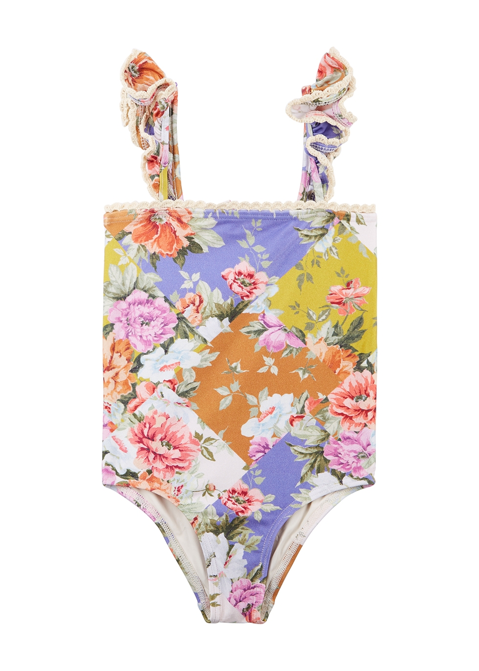 KIDS Pattie floral-print swimsuit