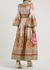 Kaleidoscope printed linen-blend gown - Zimmermann