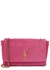 Kate pink reversible suede shoulder bag - Saint Laurent