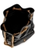 Mini black leather bucket bag - Saint Laurent