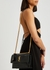 Sunset medium black crocodile-effect leather shoulder bag - Saint Laurent