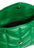 Puffer small green leather shoulder bag - Saint Laurent