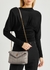 Puffer mini grey leather shoulder bag - Saint Laurent
