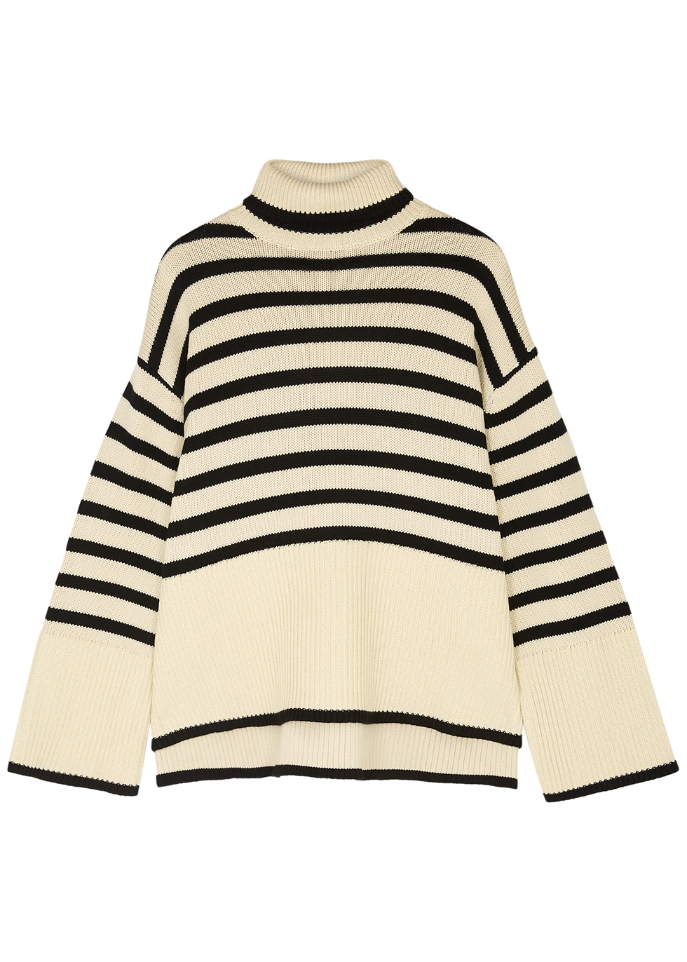 Totême Striped wool-blend jumper - Harvey Nichols