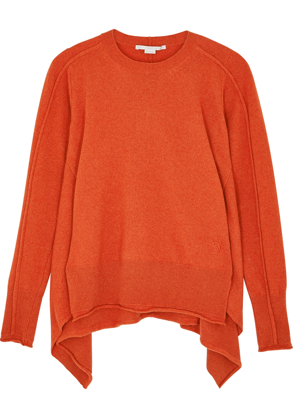 Stella McCartney Orange cashmere-blend jumper
