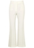 Off-white stretch-twill trousers - Stella McCartney