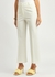 Off-white stretch-twill trousers - Stella McCartney