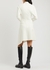 White chain-embellished stretch-jersey dress - JW Anderson