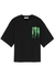 Black logo-print cotton T-shirt - JW Anderson