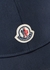 KIDS Navy logo cotton-twill cap - Moncler