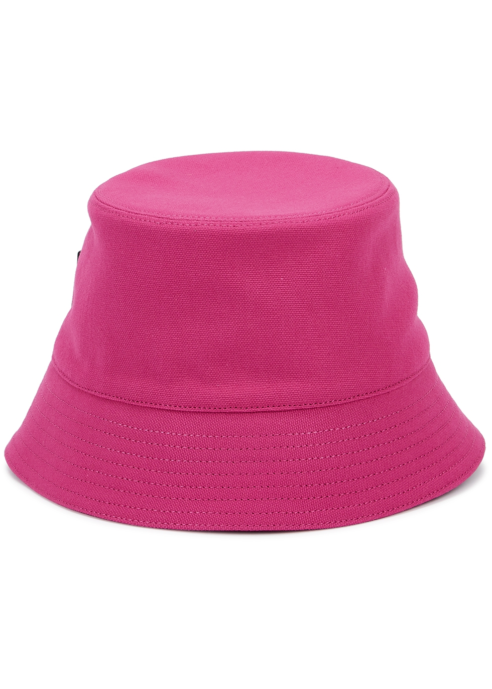 X Paula's Ibiza pink canvas bucket hat