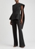 Pavot black stretch-wool trousers - THE ROW
