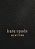 Knott large black leather tote - Kate Spade New York