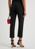 Black tapered crepe trousers - Alexander McQueen
