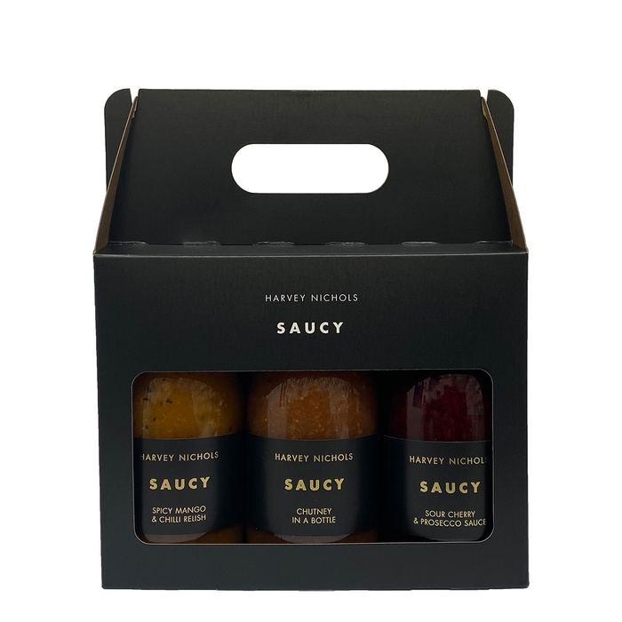 Harvey Nichols Saucy Cheese Lover's Trio Gift Pack 865g