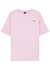 In Play lilac logo cotton T-shirt - P.E Nation