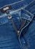 Federal dark blue straight-leg jeans - Paige