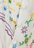 Juniper white embroidered cotton blouse - ALEMAIS