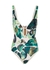 Siena printed swimsuit - ALEMAIS