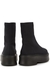 Zipped 1 nylon flatform ankle boots - THE ROW