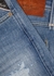 Bronny Re-Used blue distressed slim-leg jeans - Replay