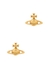 Lorelei gold-tone orb stud earrings - Vivienne Westwood
