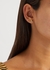 Nano Solitaire gold-tone stud earrings - Vivienne Westwood