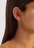 Nano Solitaire rose gold-tone stud earrings - Vivienne Westwood