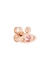 Nano Solitaire rose gold-tone stud earrings - Vivienne Westwood