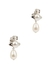 Inass pearl and silver-tone drop earrings - Vivienne Westwood