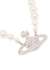 One Row Bas Relief faux pearl choker - Vivienne Westwood