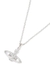 Mini Bas Relief silver-tone orb necklace - Vivienne Westwood