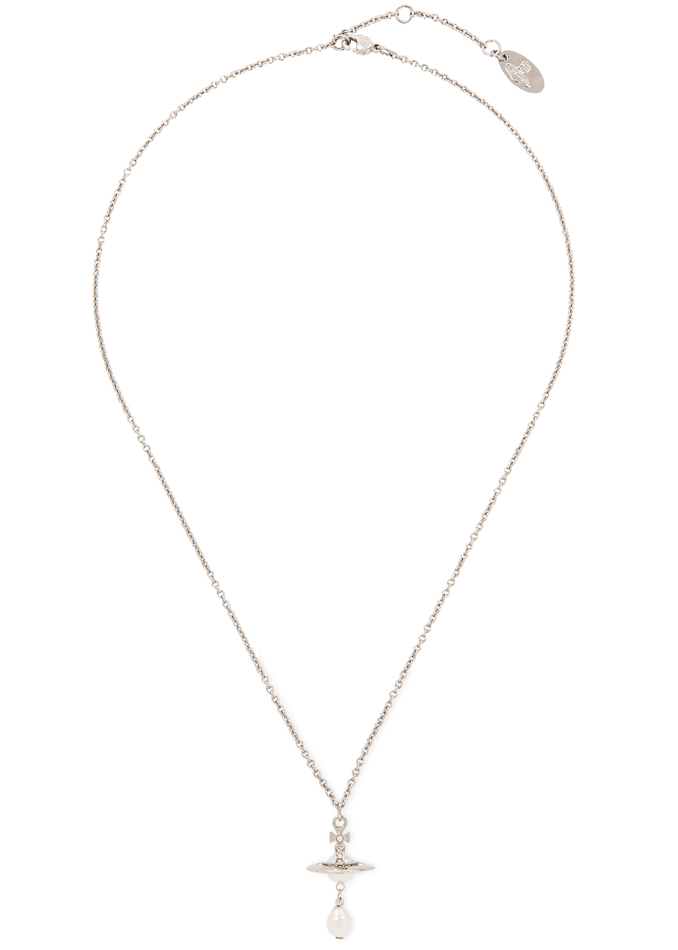 Vivienne Westwood Aleksa silver-tone orb necklace - Harvey Nichols