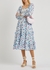 Miri floral-print cotton midi dress - LoveShackFancy