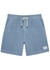 Blue stretch-jersey shorts - Emporio Armani