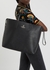 Polly black textured vegan leather tote - Vivienne Westwood