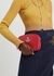 Anna red textured vegan leather camera bag - Vivienne Westwood
