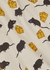 KIDS Mouse grey printed cotton sweatshirt - MINI RODINI